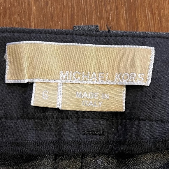 Michael Kors Virgin Wool Blend Flat Front Dress Pants - size 6 - Picture 2 of 5
